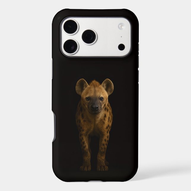 Black 4 Luxe iPhone 17 Pro Max, Wild Spotted Hyena (Back)
