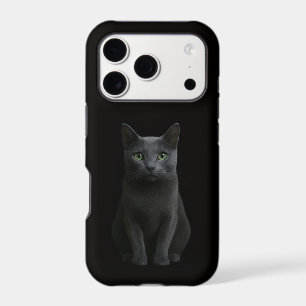 Black 4 Luxe iPhone 17 Pro, Russian Blue Cat