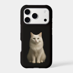 Black 4 Luxe iPhone 17 Pro, Turkish Angora Cat