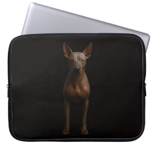 Black 4 Luxe Laptop Sleeve, Argentina Pila Dog Laptop Sleeve