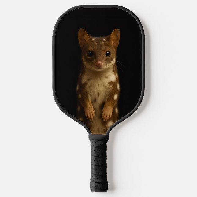 Black 4 Luxe Pickleball Paddle, Sweet Quoll Pickleball Paddle (Front)