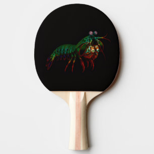 Black 4 Luxe ping pong paddle, Mantis Shrimp Ping Pong Paddle