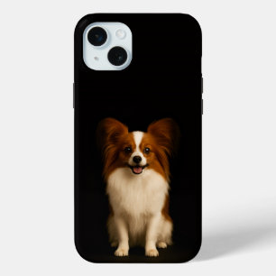 Black 4 Luxe, Refined Papillon iPhone 15 Plus iPhone 15 Mini Case