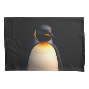 Black 4 Luxe Single Pillowcase, Emperor Penguin Pillowcase