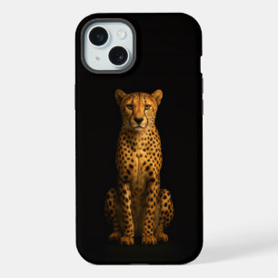 Black 4 Luxe, Sleek Cheetah iPhone 15 Plus Case