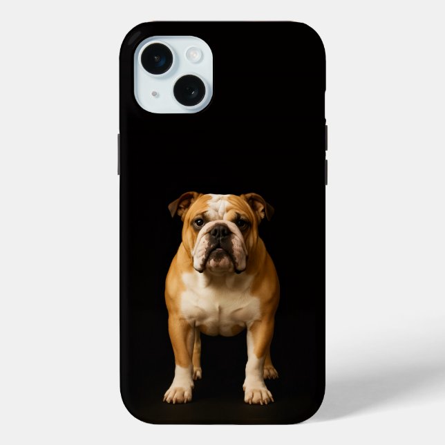 Black 4 Luxe, Stamina Bulldog iPhone 15 Plus Case-Mate iPhone Case (Back)