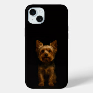 Black 4 Luxe, Yorkshire Terrier iPhone 15 Plus iPhone 15 Mini Case