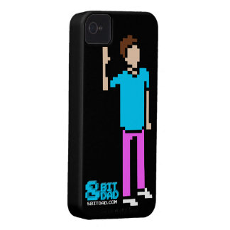 Black 8-bit T&C iPhone 4 Case