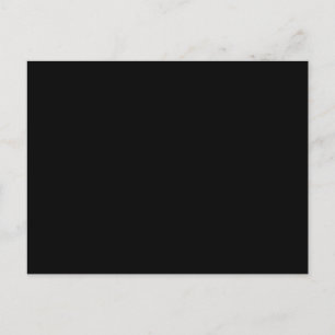 black 8 x 11 design your own product postcard