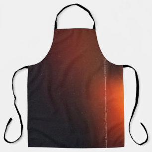 Black abstract background. Photo effect. Retro fil Apron