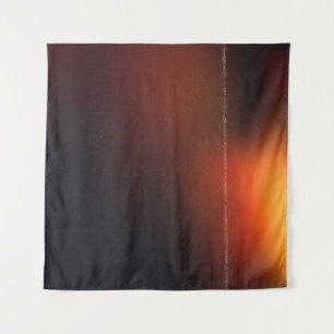 Black abstract background. Photo effect. Retro fil Tapestry