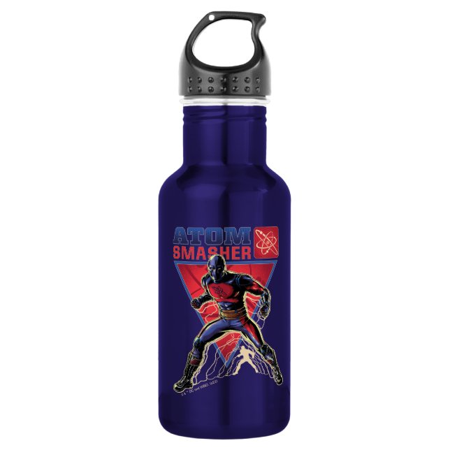 Black Adam | Atom Smasher Character Graphic 532 Ml Water Bottle (Front)