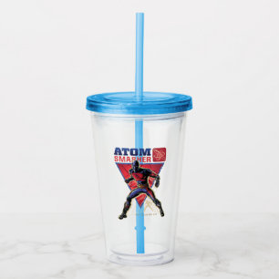 Black Adam   Atom Smasher Character Graphic Acrylic Tumbler