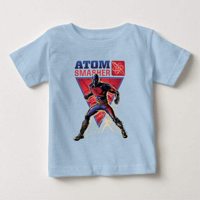 Black Adam | Atom Smasher Character Graphic Baby T-Shirt (Front)