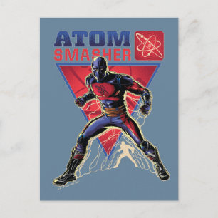 Black Adam   Atom Smasher Character Graphic Postcard