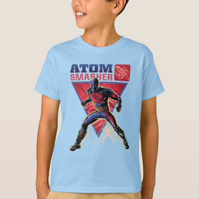 Black Adam | Atom Smasher Character Graphic T-Shirt (Front)