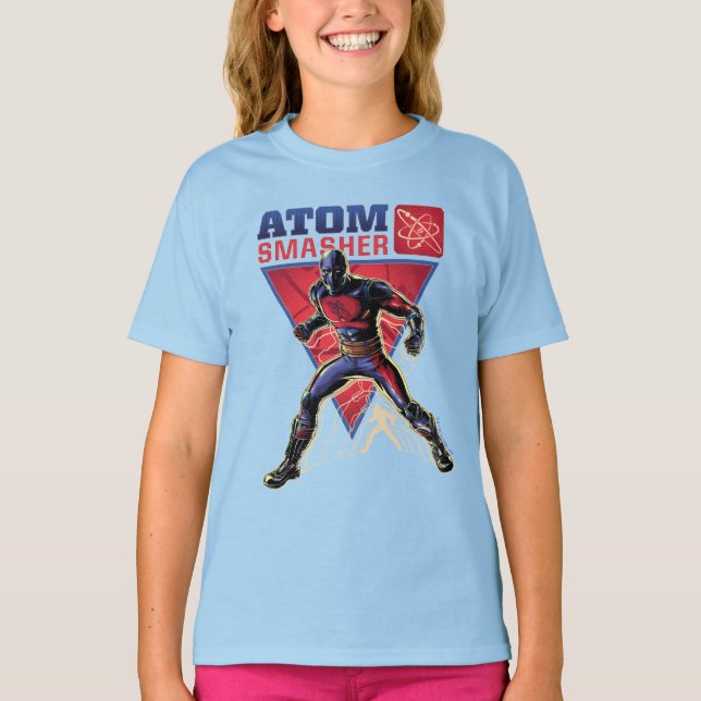 Black Adam | Atom Smasher Character Graphic T-Shirt (Front)