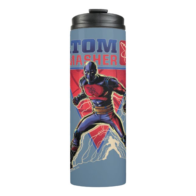 Black Adam | Atom Smasher Character Graphic Thermal Tumbler (Front)