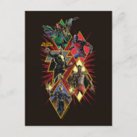 Black Adam Character Diamond Burst Graphic