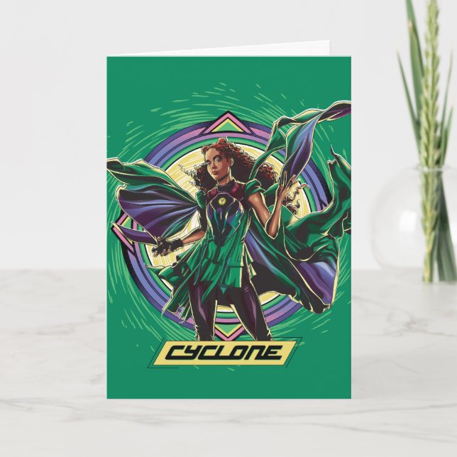 Black Adam | Cyclone Character Graphic Card (Front)