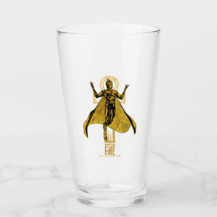 Black Adam   Doctor Fate Character Graphic Glass