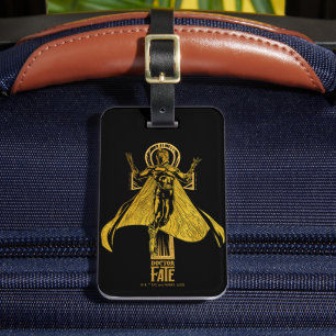 Black Adam   Doctor Fate Character Graphic Luggage Tag