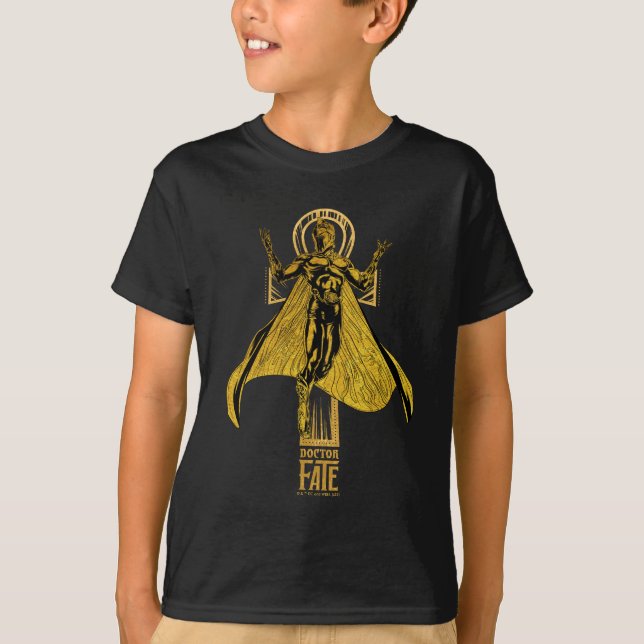 Black Adam | Doctor Fate Character Graphic T-Shirt (Front)