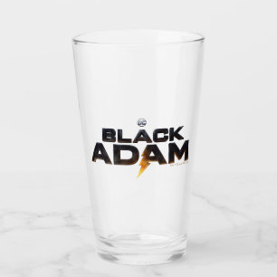 Black Adam Theatrical Logo Glass