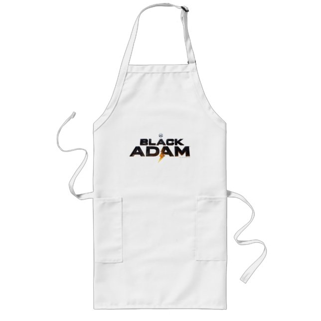 Black Adam Theatrical Logo Long Apron (Front)