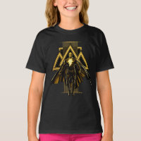 Black Adam Triangular Pillar Graphic