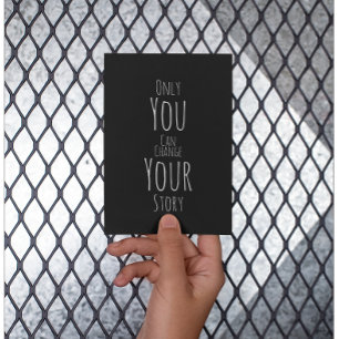 Black Affirmation Postcard