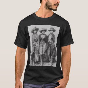 Black African American Cowgirl Western Country T-Shirt