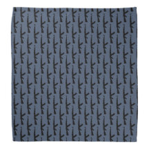 Black AK-47 Weapon Assault Rifle Guns, Blue Jeans