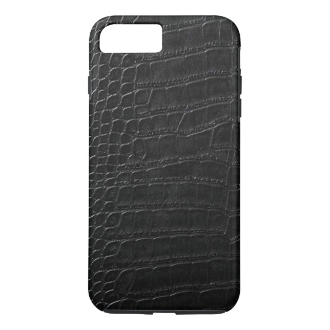 black alligator leather Case-Mate iPhone case (Back)