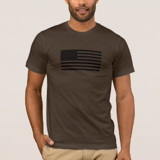 Black American Flag Tshirt