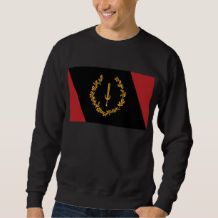 Black American Heritage Flag Sweatshirt