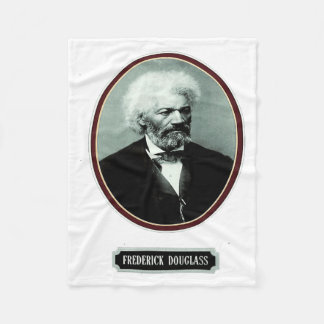 Black American History Frederick Dougl Black Hi T Fleece Blanket