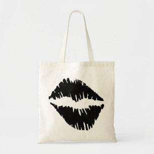 Black an Gold Bride squad kiss Goth Tote Bag