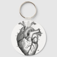 Black Anatomical Heart