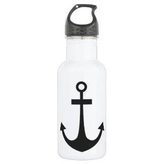 Black Anchor 532 Ml Water Bottle