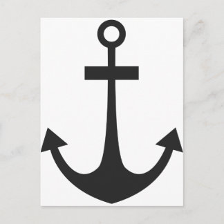 Black Anchor Postcard
