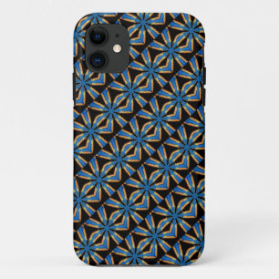 black and blue diagonal case