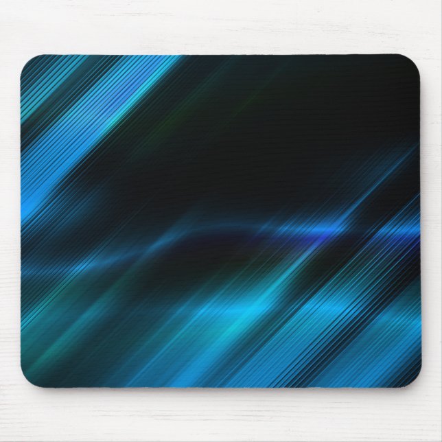 Black and Blue gradient Mouse Pad (Front)
