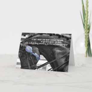 BLACK AND BLUE Greeting Card