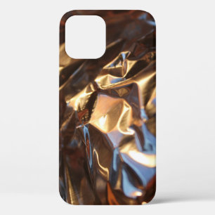 Black and blue leather jacket iPhone 12 case