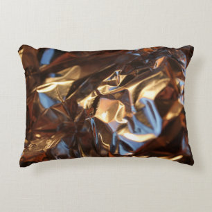 Black and blue leather jacket decorative cushion