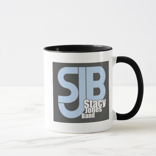 Black and Blue Logo Mug (Right)