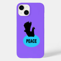 Black and Blue Peace Dove