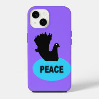 Black and Blue Peace Dove