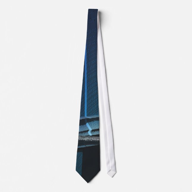 Black and blue tie (Front)